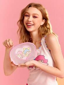 HELLO KITTY AND FRIENDS | SHEIN 雙子座星座粉色化妝包