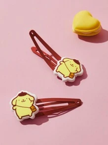 HELLO KITTY AND FRIENDS | SHEIN 6pcs Cute Hair Clips Suitable For Daily Wear And Outdoor Outfits