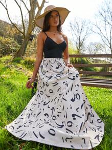 RueChic Linen  Effect Women Maxi Dress - White - View 4