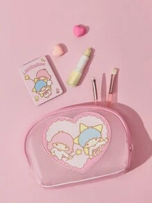 HELLO KITTY AND FRIENDS | SHEIN 雙子座星座粉色化妝包
