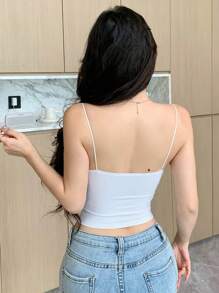 DAZY Adjustable Strap Seamless Padded Camisole For Four Seasons, Workout