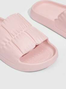 Cuccoo Zapatillas de casa de mujer de unicolor y suela blanda para el verano y Halloween