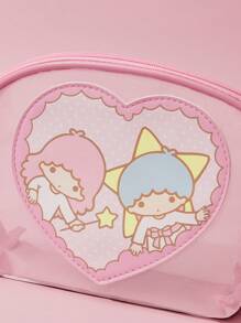 HELLO KITTY AND FRIENDS | SHEIN 雙子座星座粉色化妝包