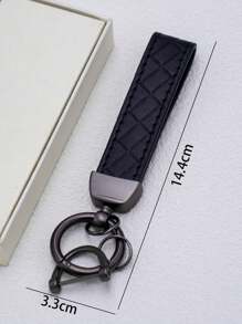 1pc Unisex Black/White/Red/Pink/Orange Zinc Alloy Simple Style Leather Keychain Pendant Suitable For Various Keys And Car Key Chains Casual Car Accessories Bag Charm School Cute Goth Y2k Christmas Gift Ideas Bag Lanyards With Id Holder Car Accessories Bag Charms
