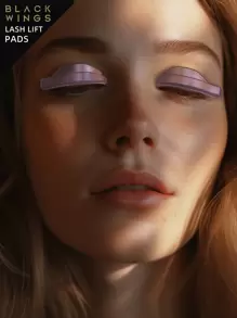 BLACKWINGS 4入組可重複使用的睫毛翹翹套裝,包括：翹翹貼、翹翹點、睫毛夾、刷子、睫毛助手工具,睫毛翹翹套裝、硅膠睫毛夾、睫毛拔毛棒、妝容美容工具及化妝品配件 - 彩色 - 查看 4