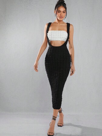 Hauture Kvinnors Manchester Overall-klänning