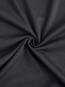 INAWLY Plus Size Casual Loose Short Sleeve T-Shirt With Slogan Print, Suitable For Summer, Summer Women Top, IT'S OK TO NOT BE OK, YOU ARE ENOUGH, THE WORLD IS A BETTER PLACE WITH YOU IN IT, MENTAL HEALTH MATTERS, KEEP GOING, DON'T BE SO YOURSELF, END THE STIGMA Graphic Tees Women Tops - Dark Grey - View 4