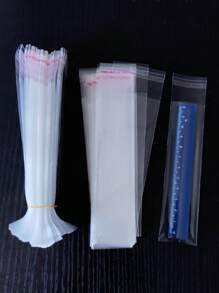 200 Sacos Plásticos Transparentes Autoadesivos Resseláveis para Embalagens de Presentes de Joias, Embalagens de Armazenamento, Decorações para Festas, Embrulhos para Presentes de Natal