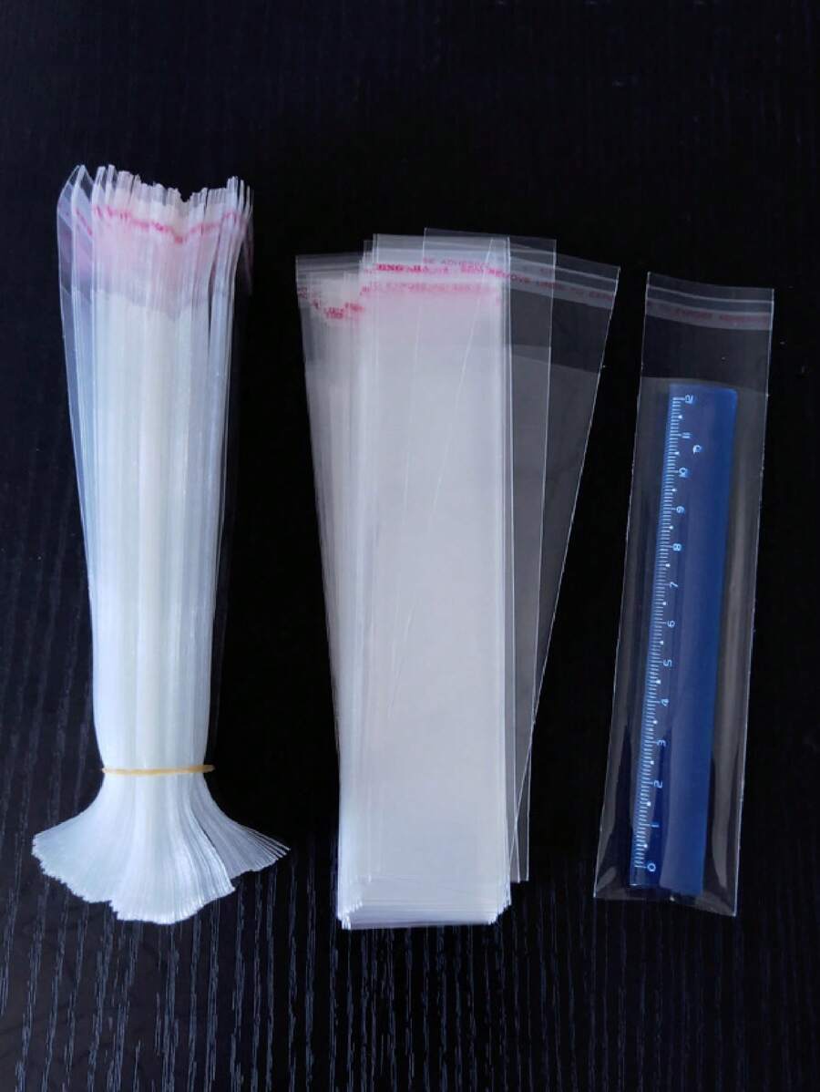 200 Sacos Plásticos Transparentes Autoadesivos Resseláveis para Embalagens de Presentes de Joias, Embalagens de Armazenamento, Decorações para Festas, Embrulhos para Presentes de Natal