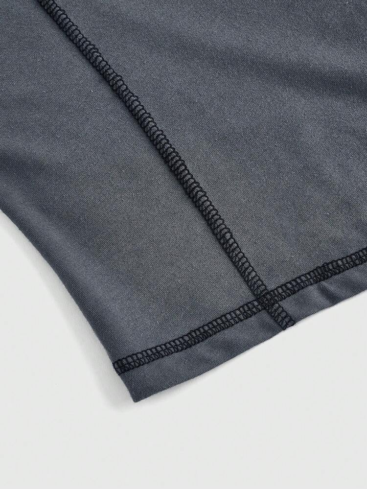 Women's Plus Size Summer Short Sleeve T-Shirt With Hollow Out Design And Drawstring