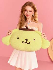 HELLO KITTY AND FRIENDS | SHEIN Pudding Dog Plush Pillow - Yellow - View 7