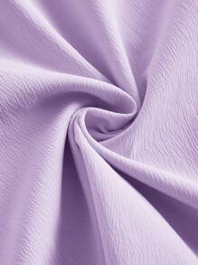 SHEIN MOD Women Plus Size Spaghetti Strap Ruched Bodice Dress,Birthday Dresses For Women - Purple - View 5