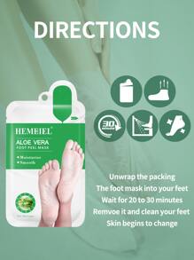 HEMEIEL 3/ 5 / 7 对足部去角质膜，适用于干燥、老化、龟裂的足部，保湿足部去角质膜，去角质剂，去除老茧死皮老茧，婴儿柔软顺滑触感足部 - 男女通用