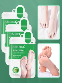 HEMEIEL 3/ 5 / 7 对足部去角质膜，适用于干燥、老化、龟裂的足部，保湿足部去角质膜，去角质剂，去除老茧死皮老茧，婴儿柔软顺滑触感足部 - 男女通用