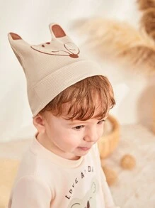 SHEIN Baby Hat With Horns - Multicolor - View 4