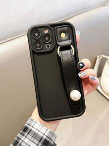 Cao Cây tre Trân châu Vòng tay Apple Ốp lưng & bao da điện thoại - màu đen - Xem 1