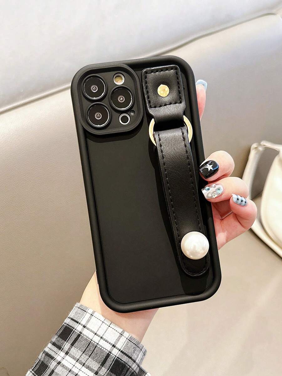 Cao Cây tre Trân châu Vòng tay Apple Ốp lưng & bao da điện thoại - màu đen - Xem 1