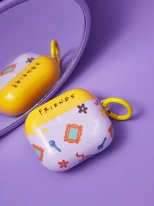 FRIENDS X SHEIN In thư Tai nghe - Màu tím hoa cà - Xem 5