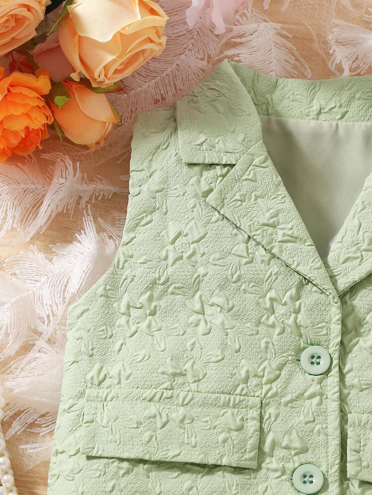Fashionable Three-Piece Set For Baby Girls"