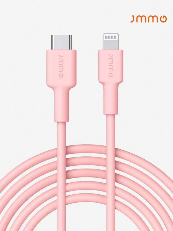 JMMO USB C To Lightning Fast Charging Data Cable,Built To Last & 480Mbps Data Transfer 6.6Ft/2M [ MFi Certified]