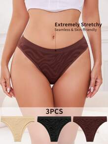 Women Brazilian Pants (Set Of 3) - Multicolor - View 1