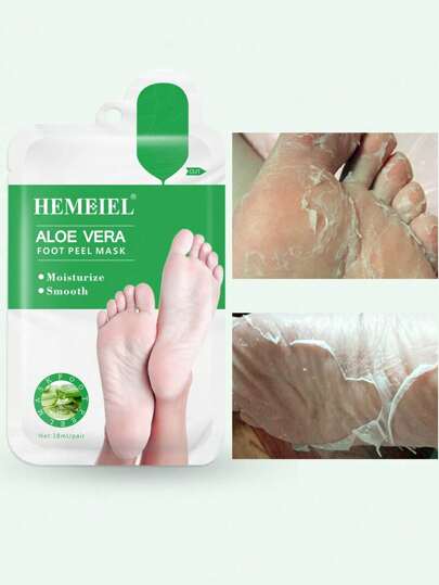 HEMEIEL 3/ 5 / 7 对足部去角质膜，适用于干燥、老化、龟裂的足部，保湿足部去角质膜，去角质剂，去除老茧死皮老茧，婴儿柔软顺滑触感足部 - 男女通用