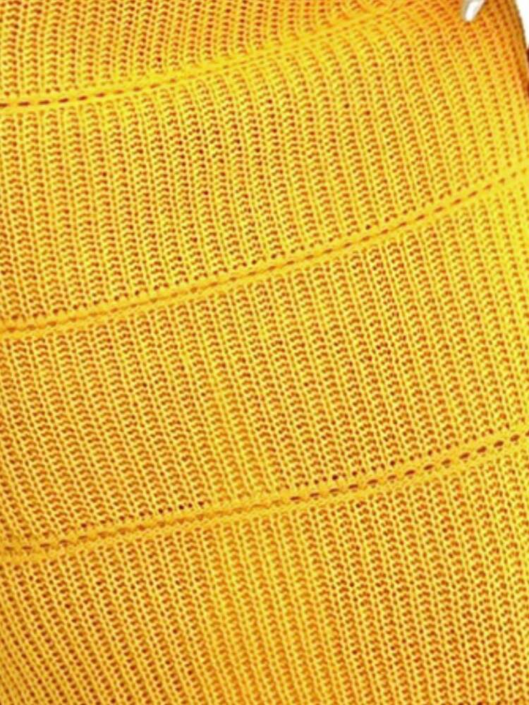 New Spring Summer Arrivals Two Pieces Set Of Short Cut Halter Neck Top And Slim-Fit Sweater Paired With Knee-Length Skirt, Suitable For Holiday, Sexy, Minimalistic, Romantic, Workwear Style.