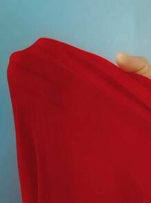 Swim Vcay 1 pieza Falda tipo pareo de un solo color con flecos en estilo bohemio para cubrir traje de baño de verano para mujeres