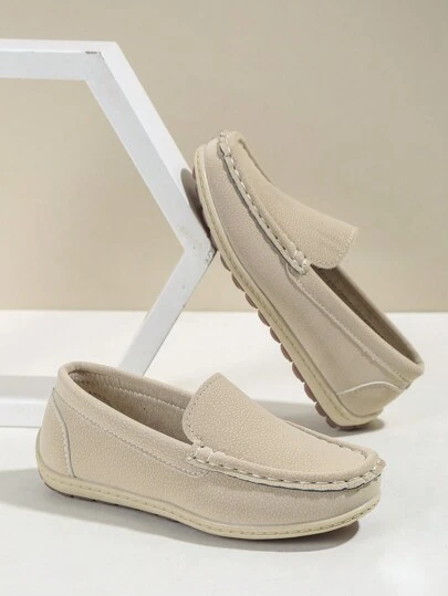 Boys" And Girls" Comfortable Slip-On Loafers For Spring And Autumn, Suitable For Everyday Wear, All Seasons