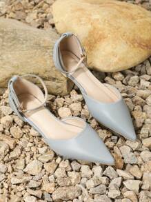 2024 Autumn New Fashion Women Pointed Toe Flats White Embroidered Soft Sole Casual Shoes