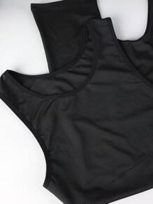 Men's High Elasticity Wide Strap Body Shaping Romper