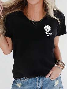 Don't Be Salty 短袖 T 恤，女士休闲 T 恤可爱女孩衣服