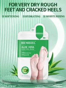 HEMEIEL 3/ 5 / 7 对足部去角质膜，适用于干燥、老化、龟裂的足部，保湿足部去角质膜，去角质剂，去除老茧死皮老茧，婴儿柔软顺滑触感足部 - 男女通用