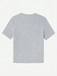 SHEIN LUNE Bộ 3 áo thun nữ cổ tròn tay ngắn in chữ New York USA, phù hợp cho mùa hè - Nhiều màu - Xem 7