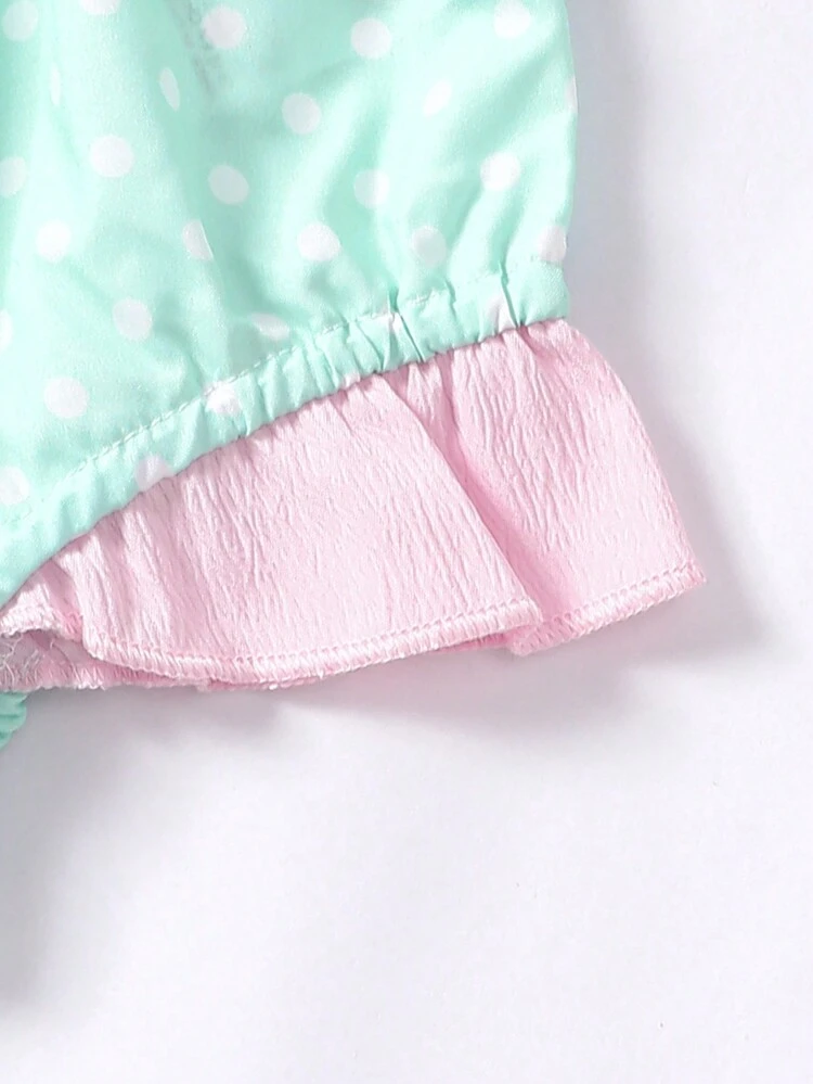 Baby Girls" Fashionable, Versatile, Artistic And Cute Style Casual Outfit