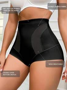 2pcs/Set Leisure Breathable Triangle Shapewear Panties - Multicolor - View 5