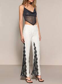 SHEINNeu Women's Summer  Lace Pants