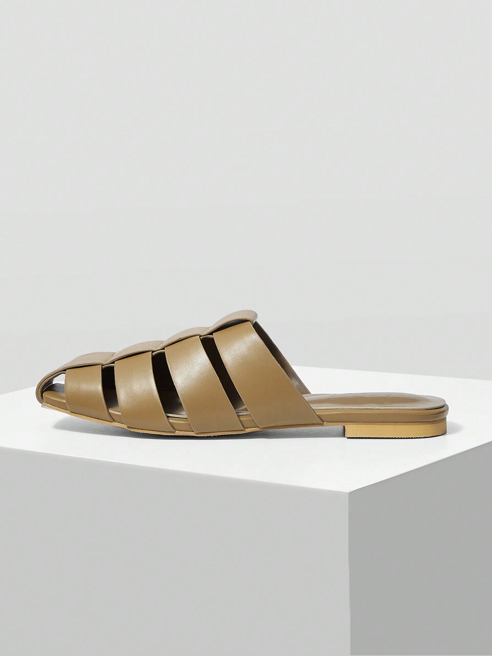 MOTF MINIMALIST SQUARE TOE FLATS VACATION SHOES SUMMER