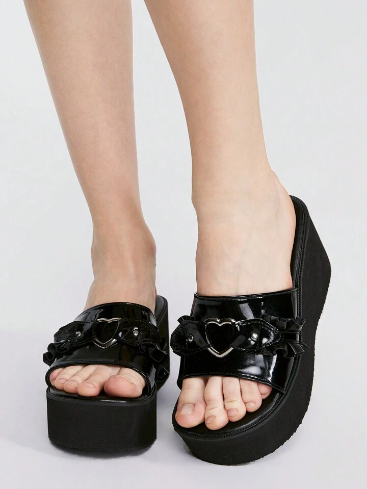 Dark Leigh WEIRDO Gothic Sandals Dark Leigh main image 2
