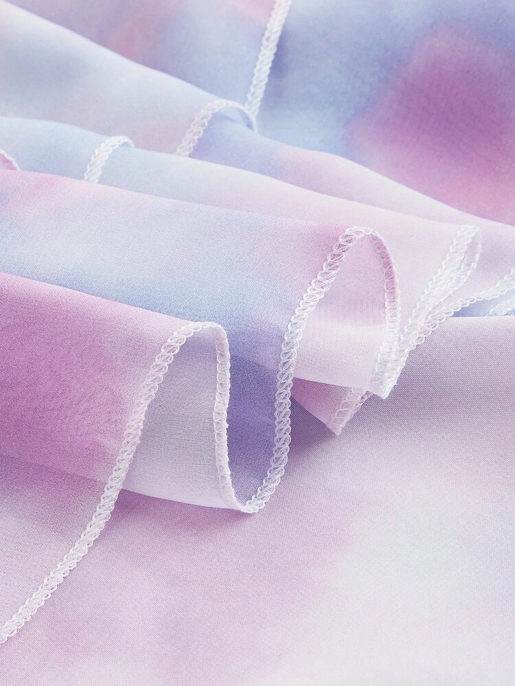 Women Fashionable Summer Asymmetrical Hem Halter Neck Dress