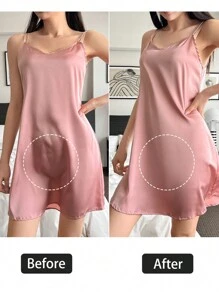 DAZY Shorts de seguridad elásticos de cintura negros contra rozaduras para mujeres, ideales para superposición