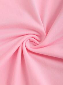 EgrlEra Women's Black Y2K Sexy Sequins 2pcs Deep V-Neck Tie Front Camisole & Mini Skirt Set. Suitable For New Year's Eve Parties, Valentine's Date Nights And Any Party Occasions. Cute And Flattering. - Pink - View 3