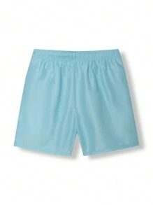 Surfspeed Men's Elastic Waist Beach Shorts With Letter & Flower Print - Multicolor - View 4