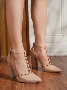 2025 New Open-Toe Fashionable Sexy High Platform Chunky Heel Pointed Toe Women High Heel Shoes, Versatile Design