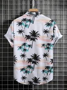 Manfinity RSRT Men\ Short Sleeve Holiday-Style Shirt - Multicolor - View 2