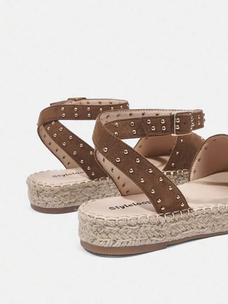 Women's Fashionable Flat Sandals Vacation Shoes Summer