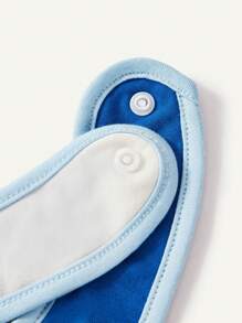 3pcs Baby Embroidered Mother's Day Soft And Comfortable Bib - Multicolor - View 5