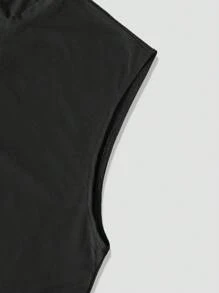 Manfinity Homme 3pcs Men's Summer Solid Color Round Neck Casual Tank Top