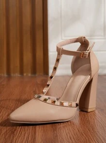 2025 New Open-Toe Fashionable Sexy High Platform Chunky Heel Pointed Toe Women High Heel Shoes, Versatile Design