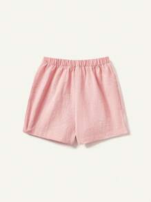 Cozy Pixies 夏季嬰兒女孩花卉圖案方領荷葉邊上衣、純色短褲和頭箍三件套